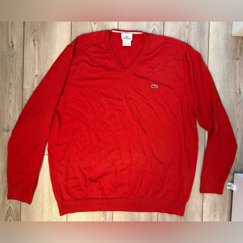 Lacoste cotton sweater